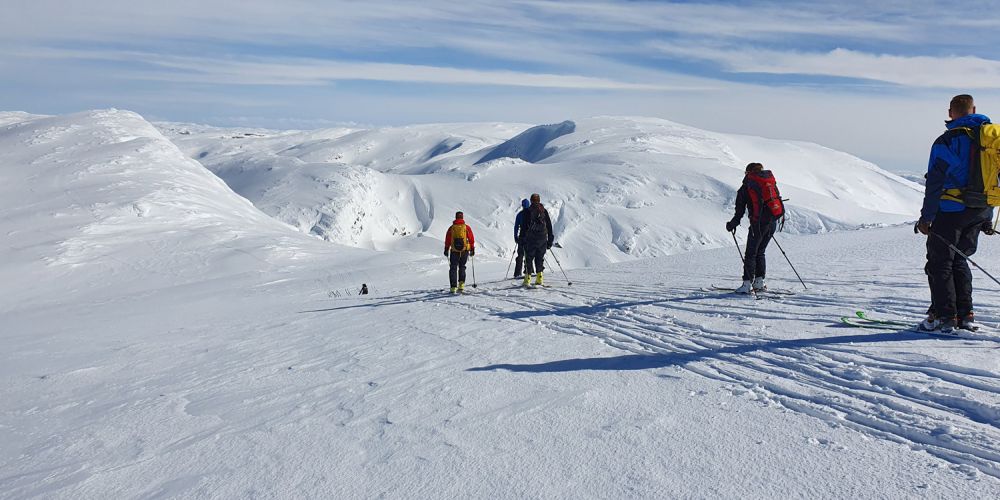 Raundalsryggen på Voss - Randonee skitur